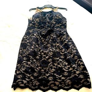 Eliza J dress, fits beautiful,sleeveless and for any  occasion. Size 12 lined ,